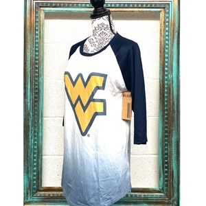 West Virginia | Official Dip-Dye Ombré | 3/4 sleeve